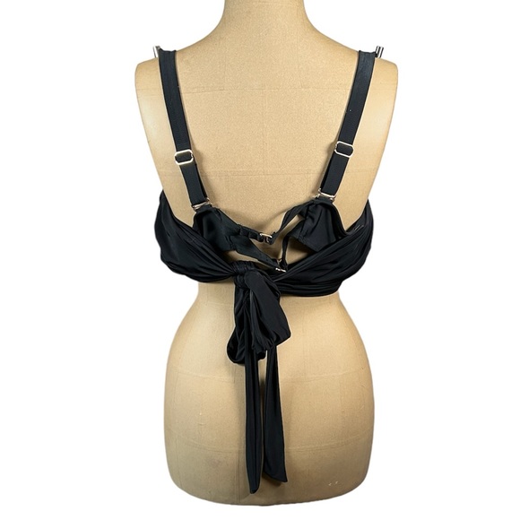 GABI FRESH Black Swim Top 16 D/DD - Picture 4 of 10